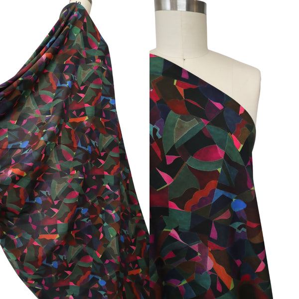 Abstract Stained Glass ~ Lenzing Ecovero | Viscose